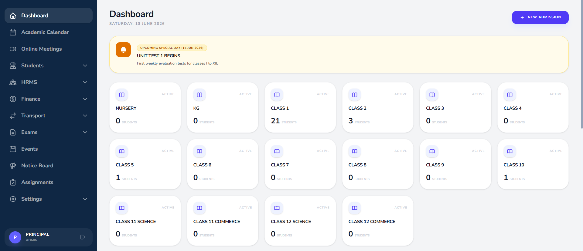 School ERP Overview