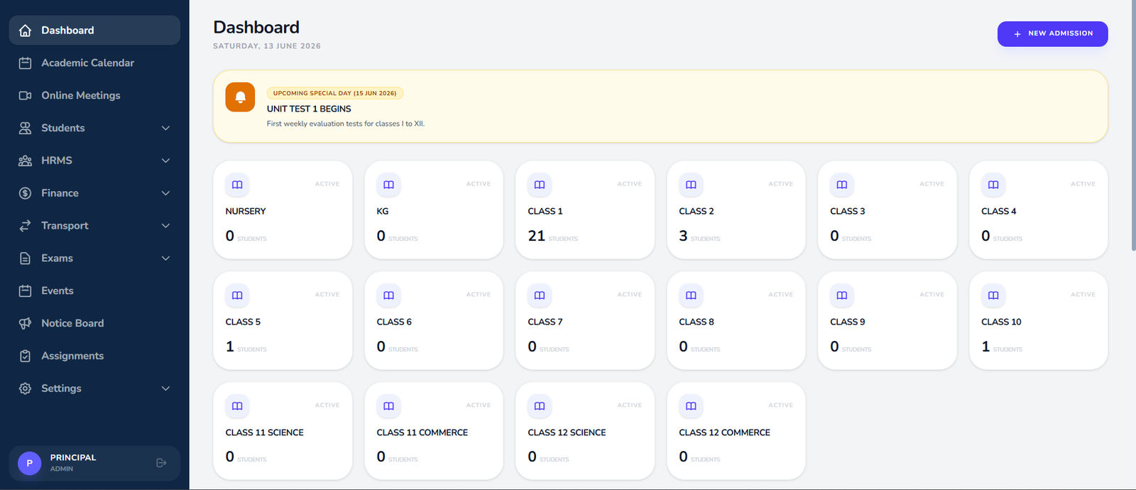 School ERP Overview